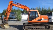 Thumbnail Daewoo Doosan Solar 150LC-V Excavator Operation Owner Maintenance Service Manual