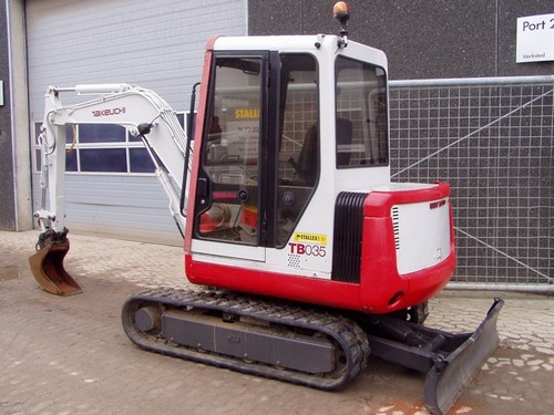 Product picture Takeuchi TB025 TB030 TB035 Compact Excavator Workshop Service & Repair Manual