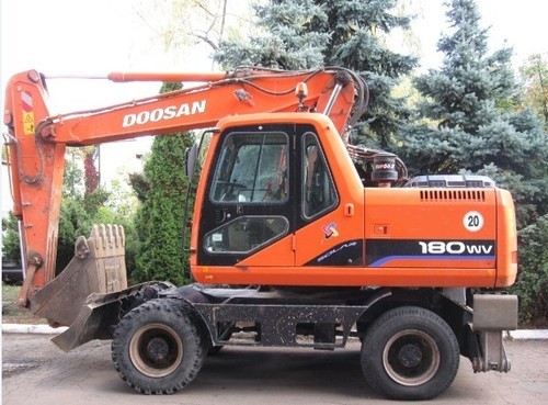 Product picture Daewoo Doosan Solar 180W-V Excavator Operation Owner Maintenance Service Manual