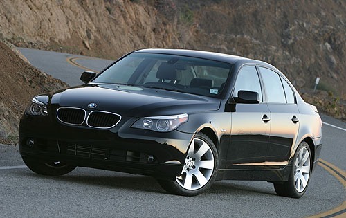 Product picture BMW 545i 6 Speed Sedan Operation Owner Maintenance Manual 2004 