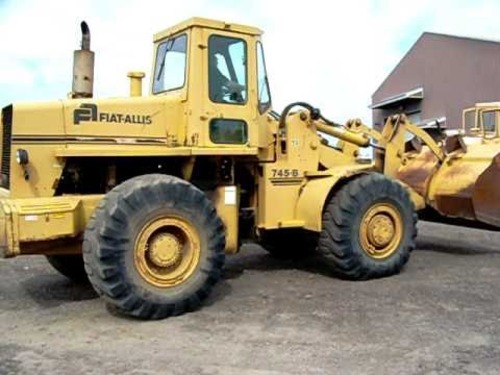Product picture Fiat Allis 745B Wheel Loader Service Parts Catalogue Manual EPC # 1 Download