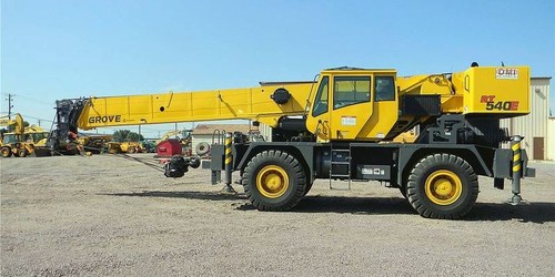 Product picture Grove RT540E Crane Operator Owner Maintenance Manual # 1 Download