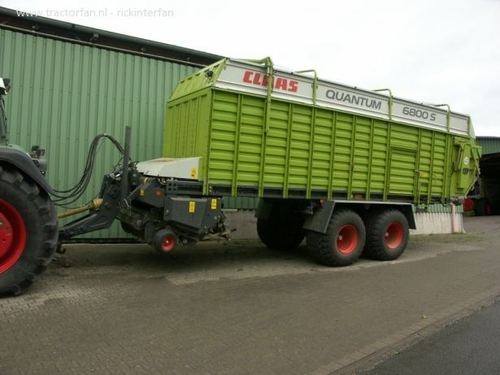 Product picture Claas Quantum 4500 5500 6800 Self-Loading Forage Wagon Operation Maintenance Service Manual # 1 Download