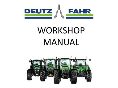 Product picture Deutz Fahr Agrokid 30 40 50 Tractor Workshop Service Manual # 1 Download